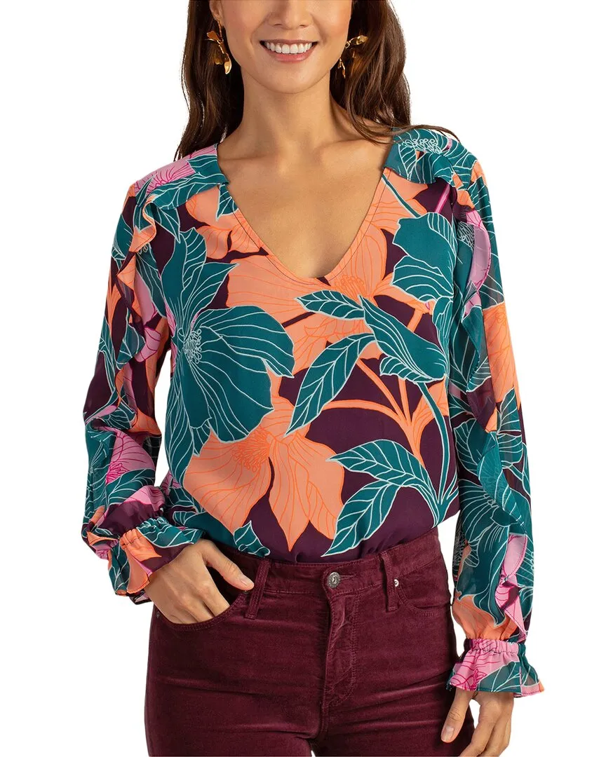Trina Turk Owl Top