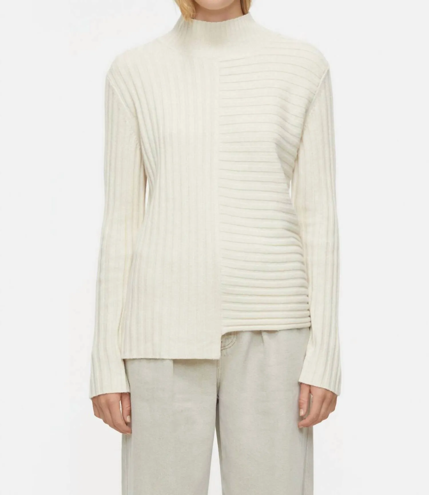 Turtle Neck Pullover In Shetland