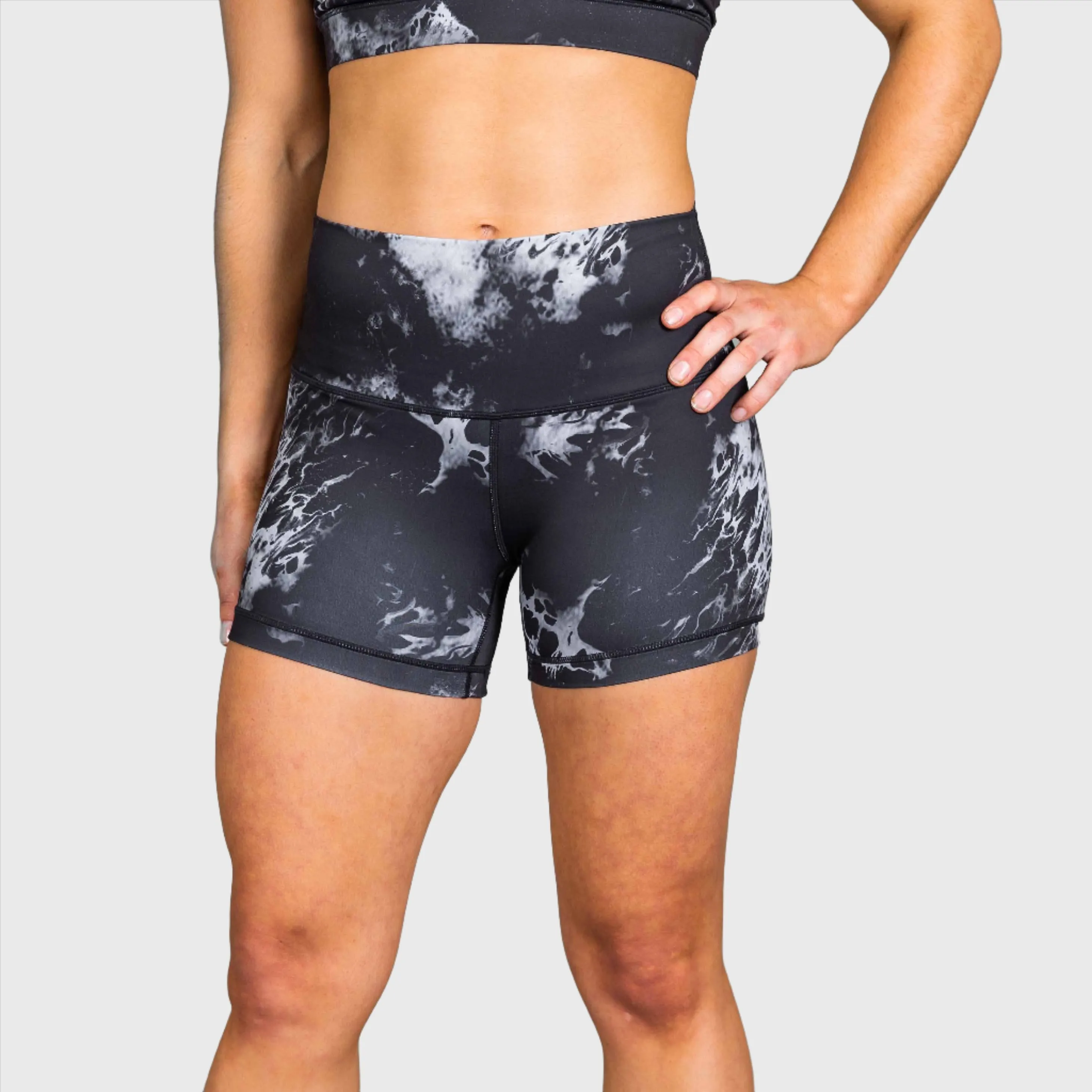 TWL - WOMEN'S HIGH WAISTED SHORTS - ZEPHYR