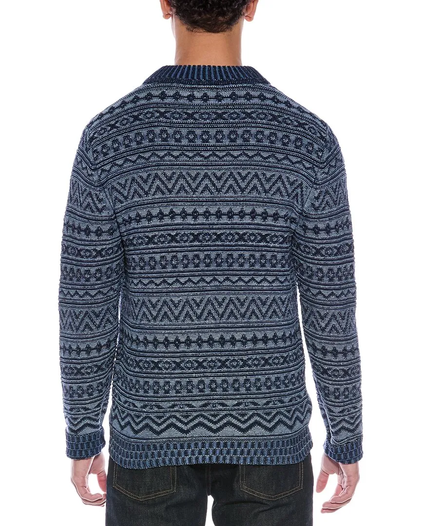 tyler böe Patterned 1/4-Zip Sweater