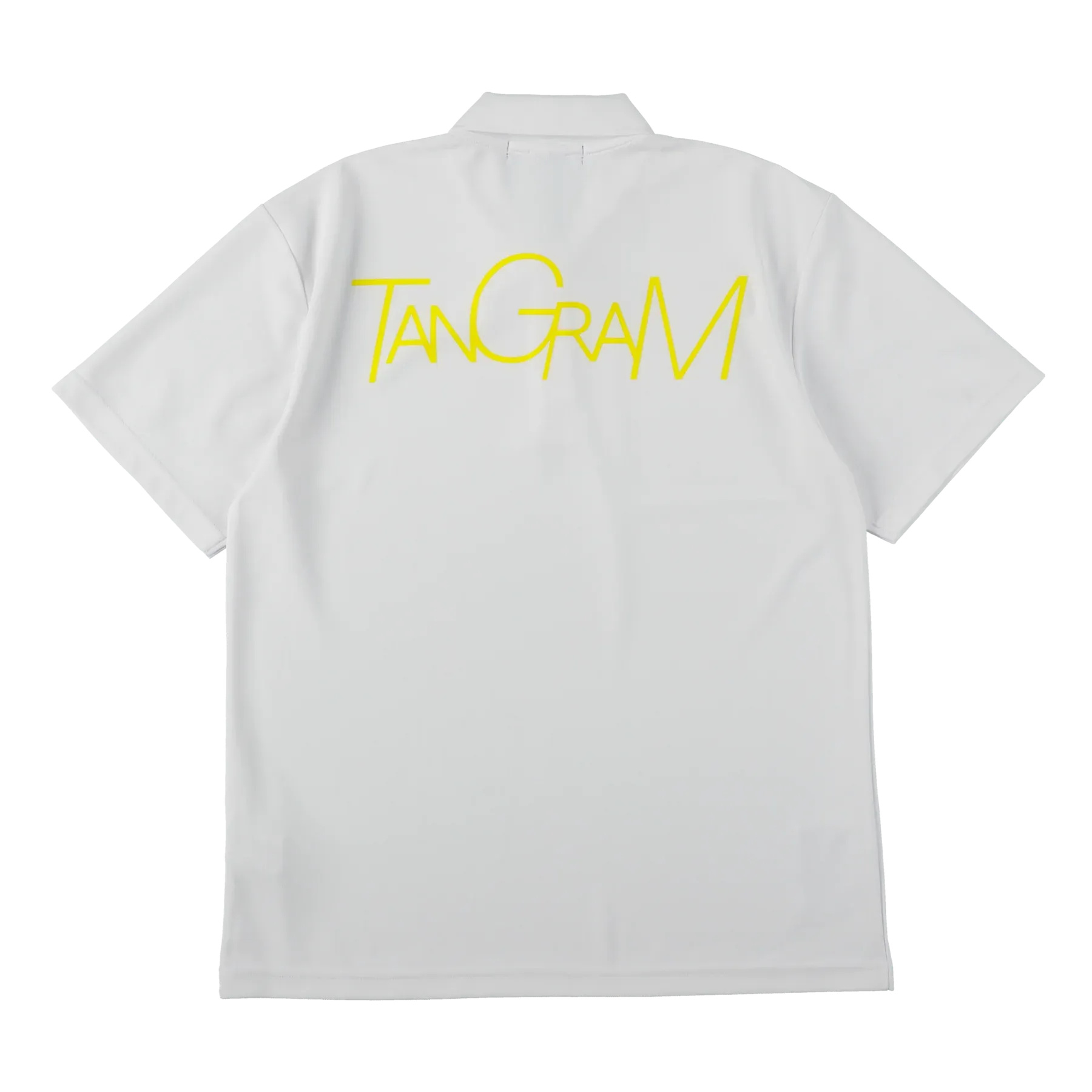 VERTICAL NEON LOGO POLO SHIRTS WHITE