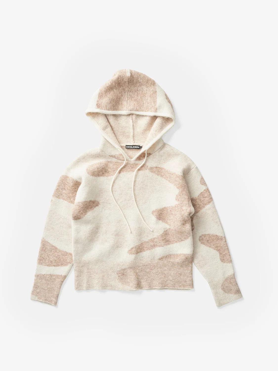 W CHALET HOODIE - Cream Camo