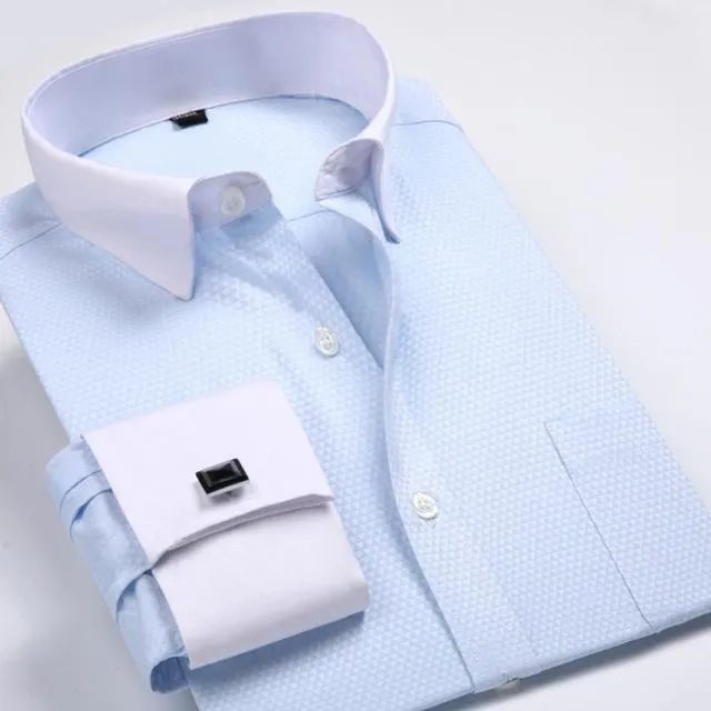 West Louis™ French Cufflinks Shirts