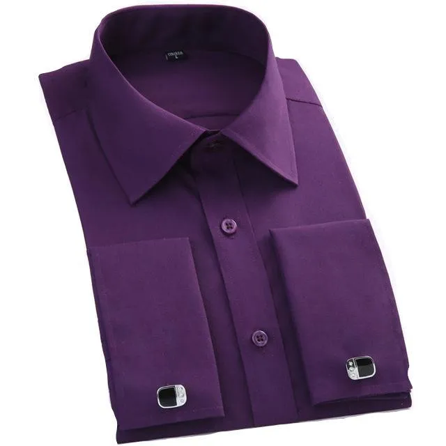 West Louis™ French Cufflinks Shirts