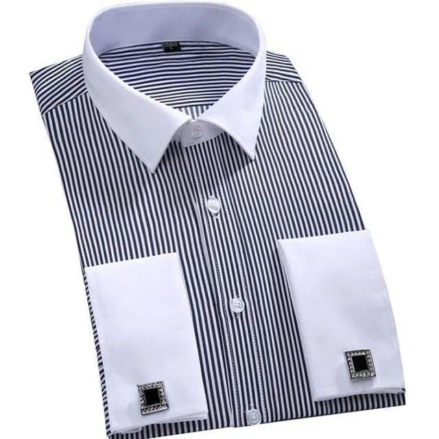 West Louis™ French Cufflinks Shirts