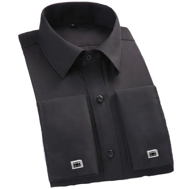 West Louis™ French Cufflinks Shirts