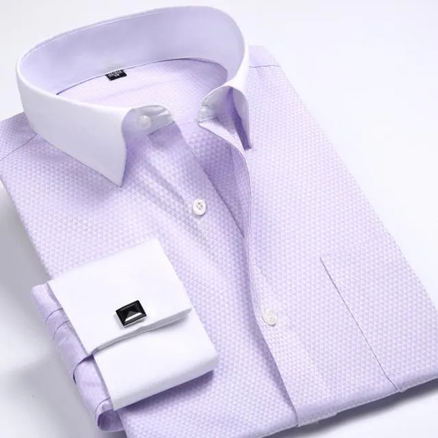 West Louis™ French Cufflinks Shirts
