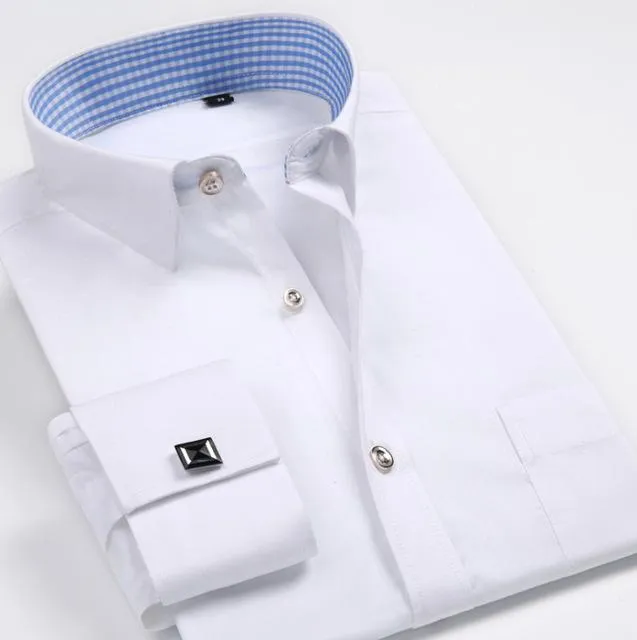West Louis™ French Cufflinks Shirts