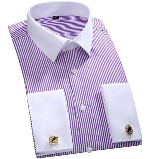 West Louis™ French Cufflinks Shirts