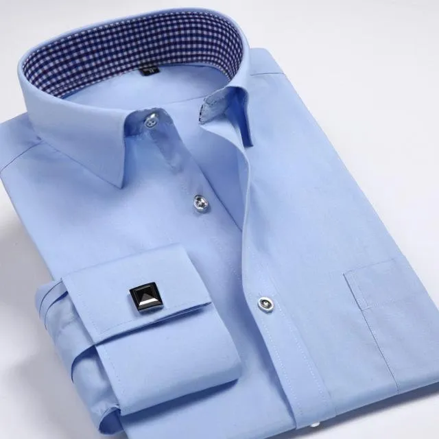 West Louis™ French Cufflinks Shirts