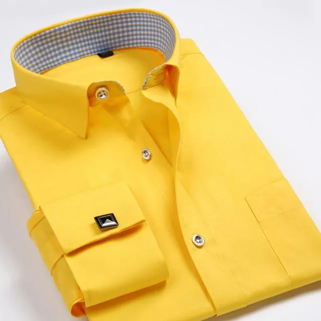 West Louis™ French Cufflinks Shirts