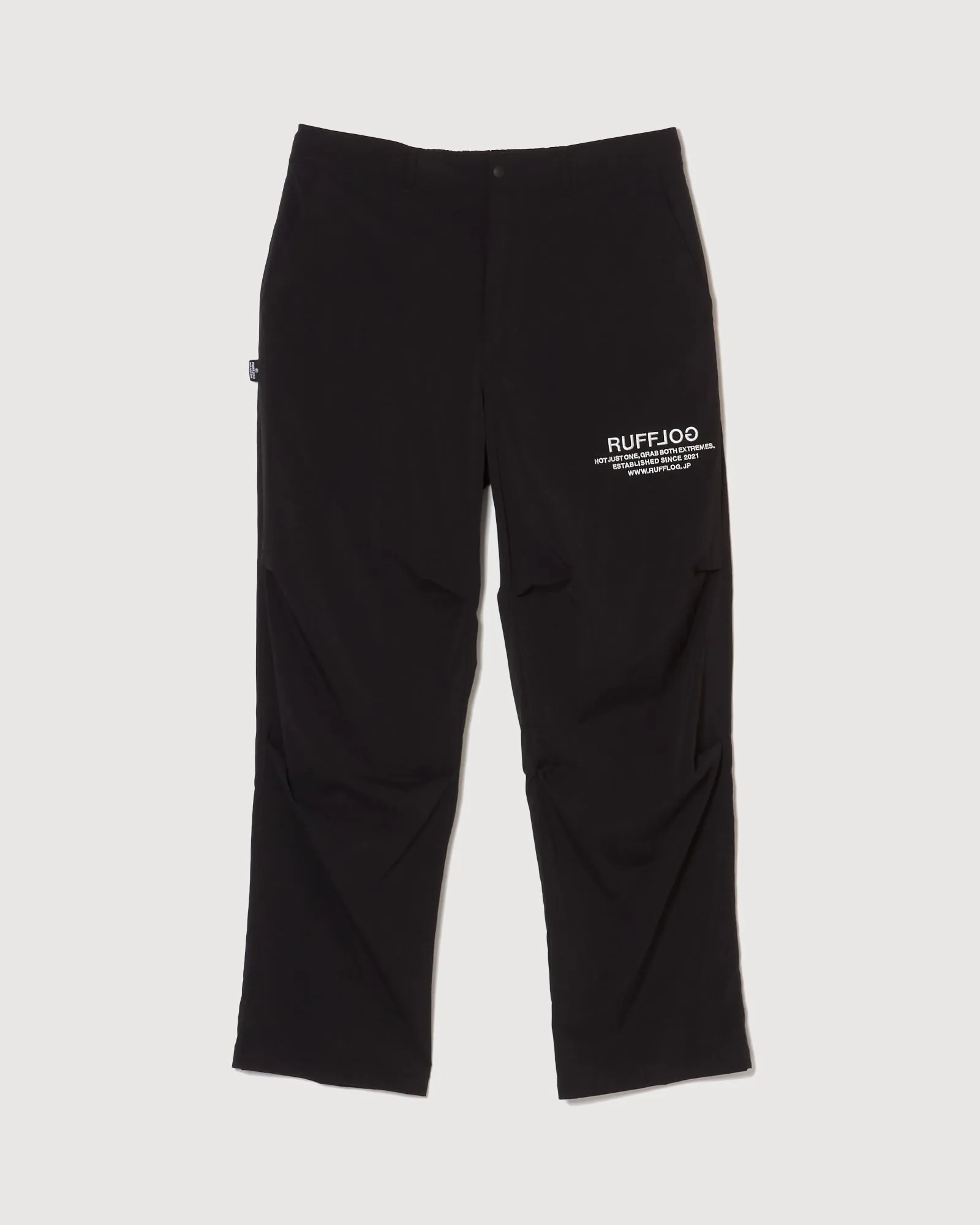 WIDE SLACKS BLACK