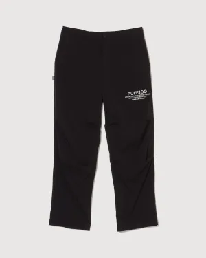 WIDE SLACKS BLACK