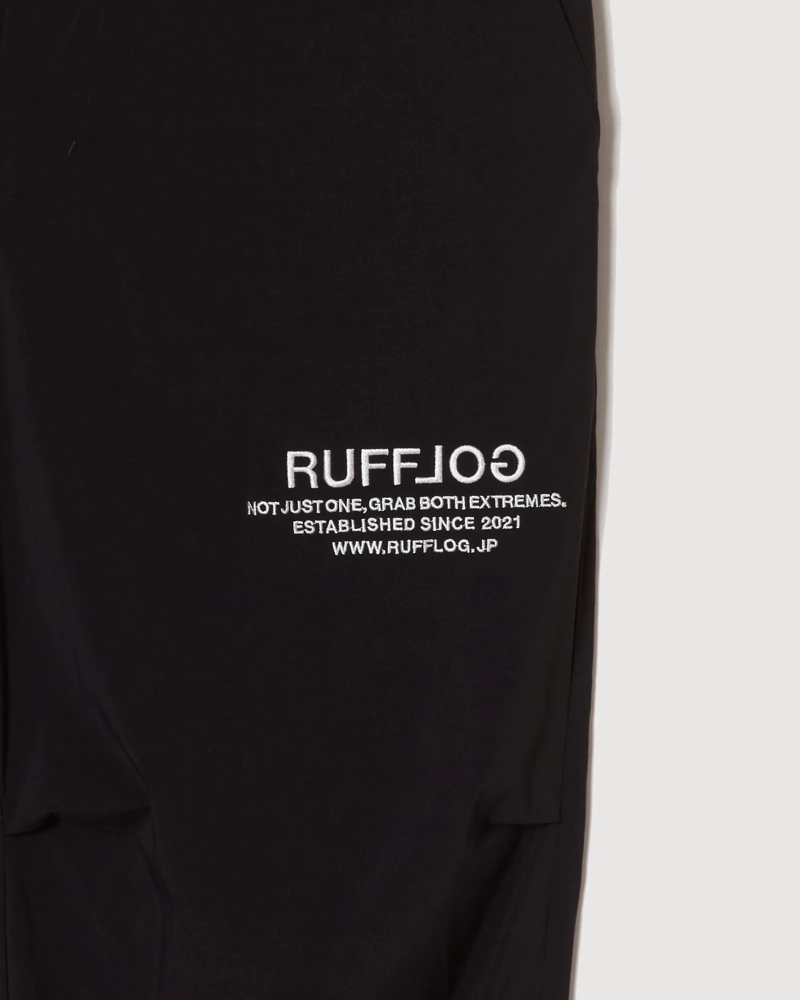 WIDE SLACKS BLACK