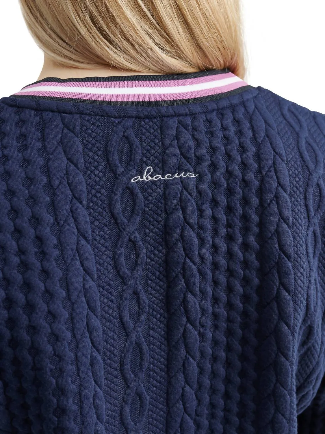 Women Woburn Midlayer Pullover Sweater In Navy