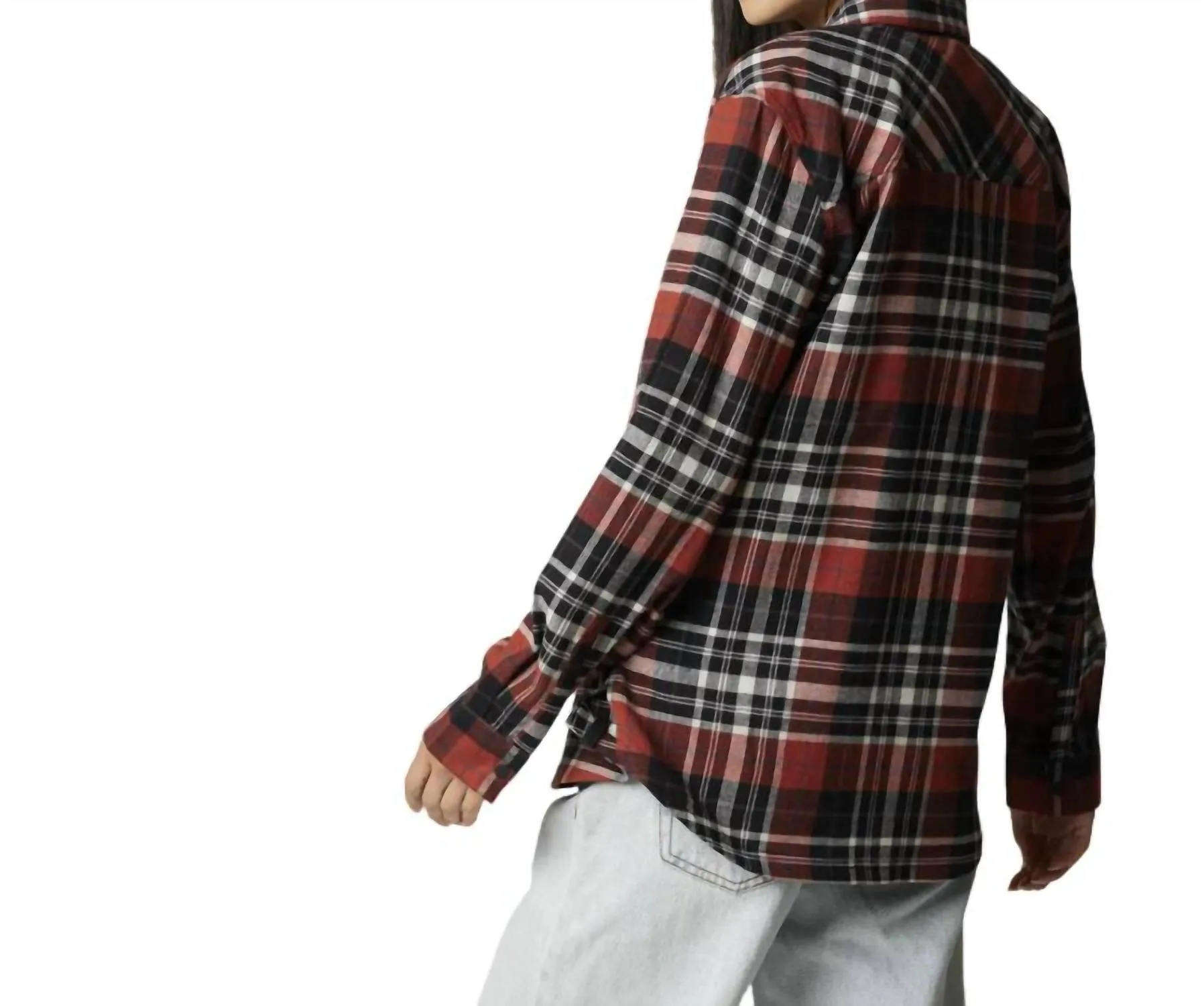 Women's Foxlover Stretch Flannel In Copper