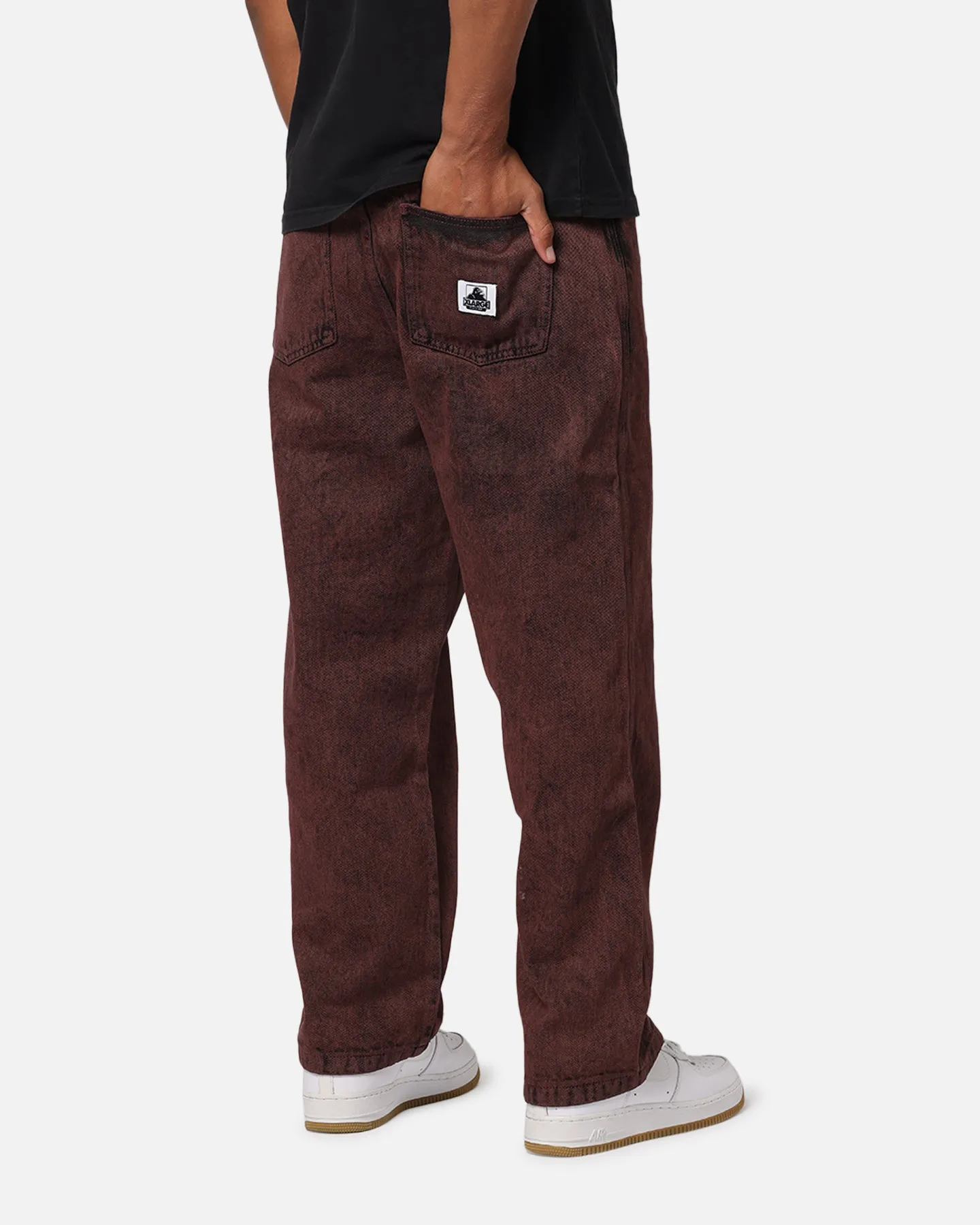 X-Large Bull Denim 91 Pant Burgundy