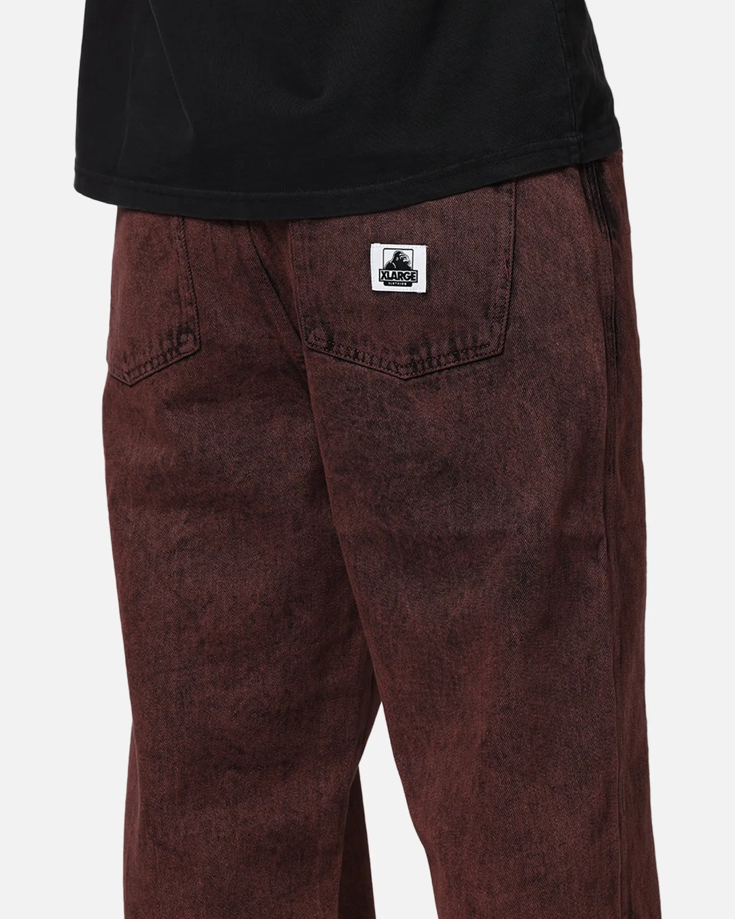X-Large Bull Denim 91 Pant Burgundy