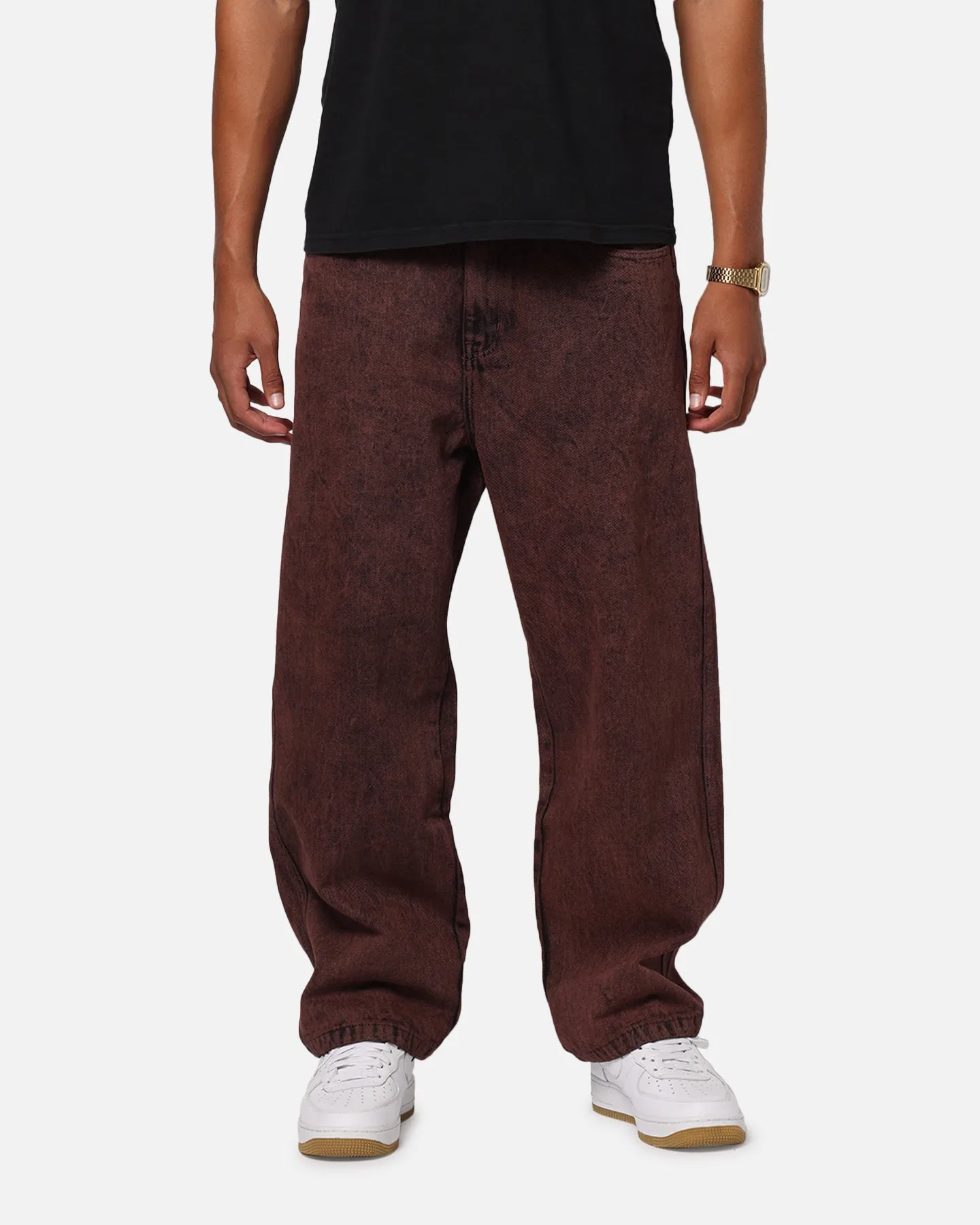X-Large Bull Denim 91 Pant Burgundy