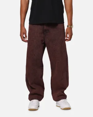 X-Large Bull Denim 91 Pant Burgundy