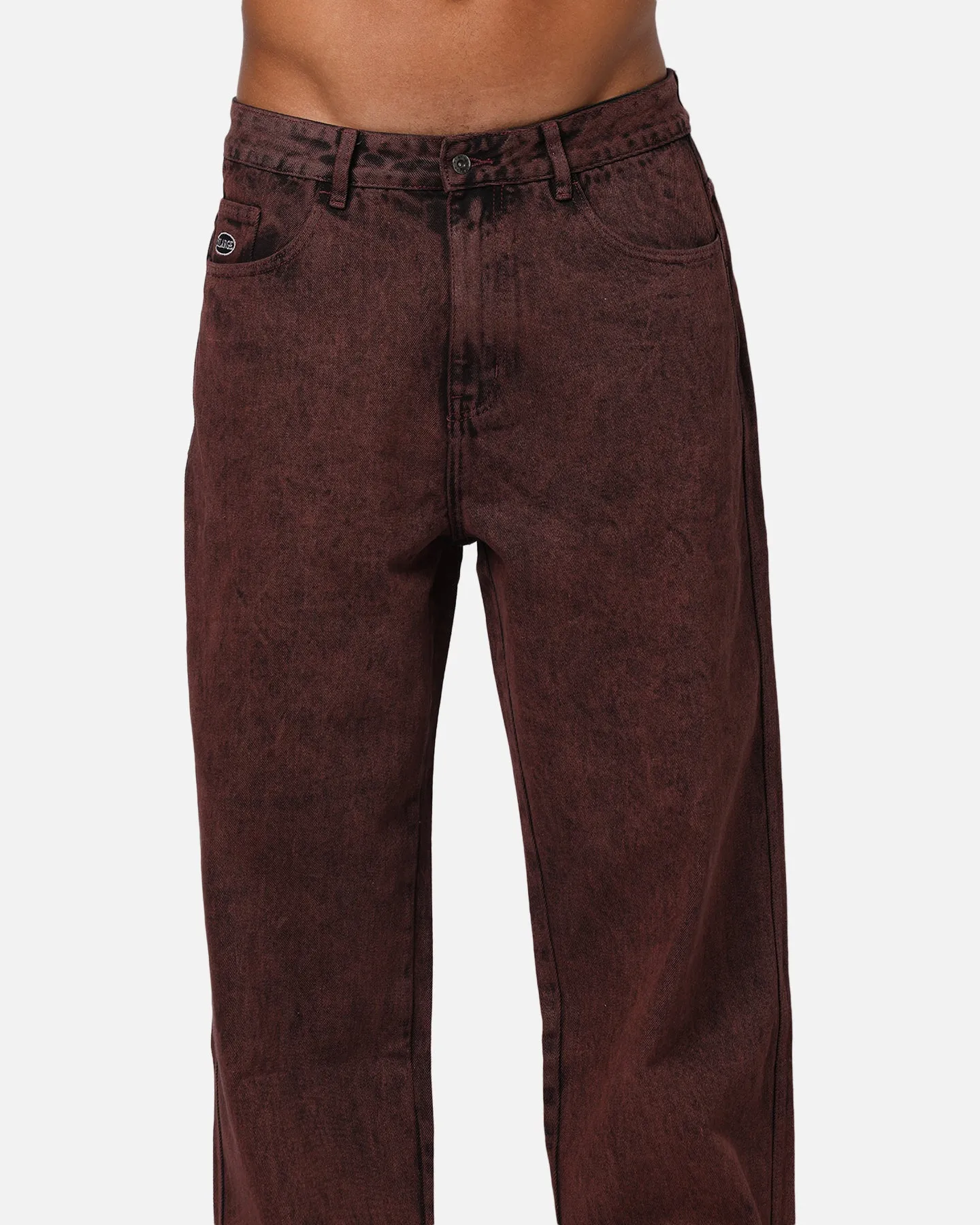 X-Large Bull Denim 91 Pant Burgundy