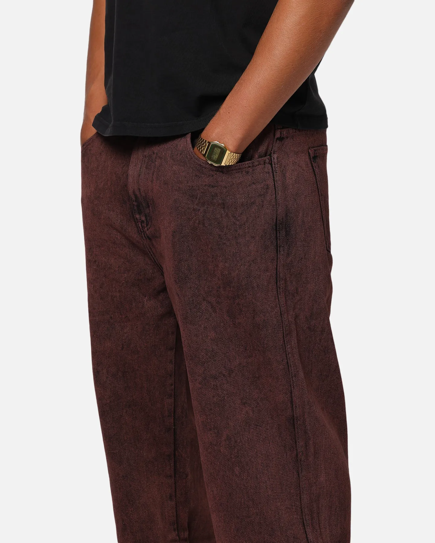 X-Large Bull Denim 91 Pant Burgundy