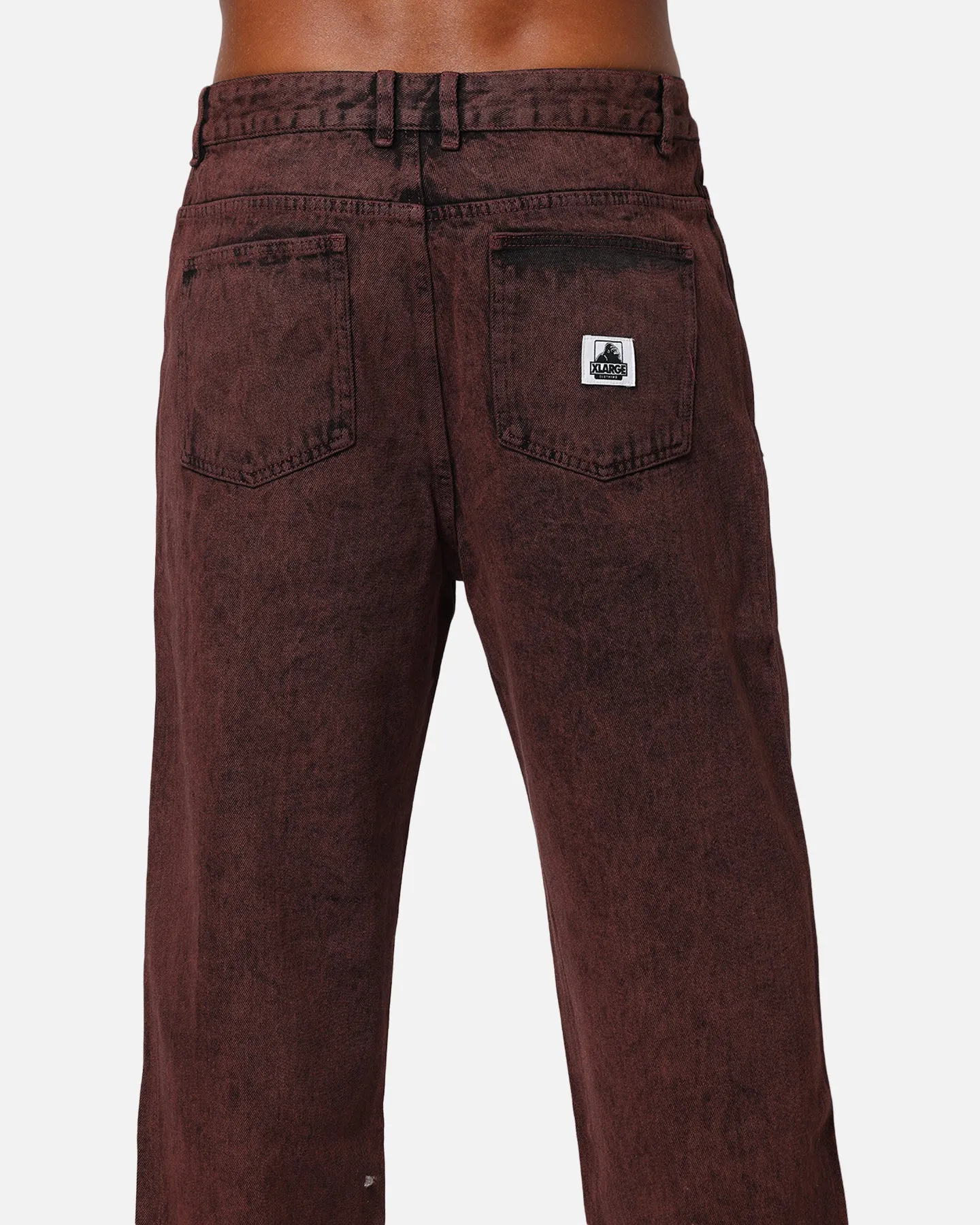 X-Large Bull Denim 91 Pant Burgundy