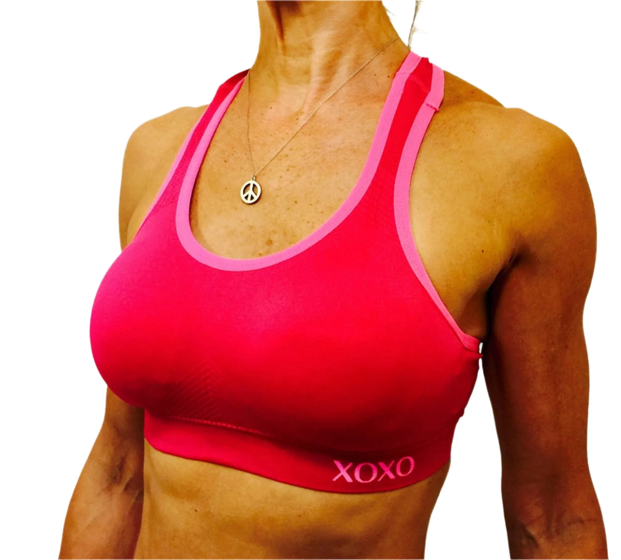 XOXO Racer Back Seamless Sports Bra