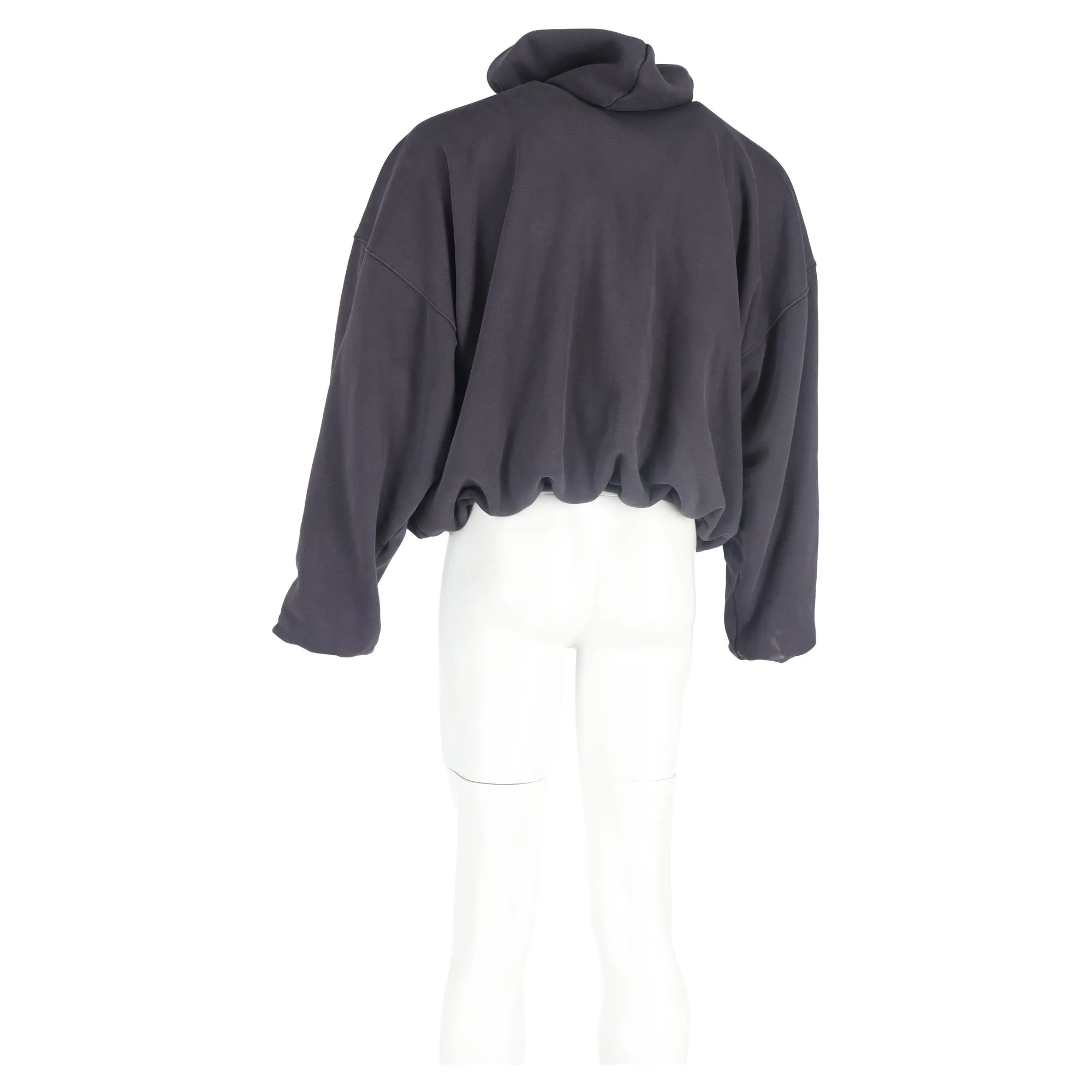 Yeezy x Gap Logo Hoodie in Grey Cotton