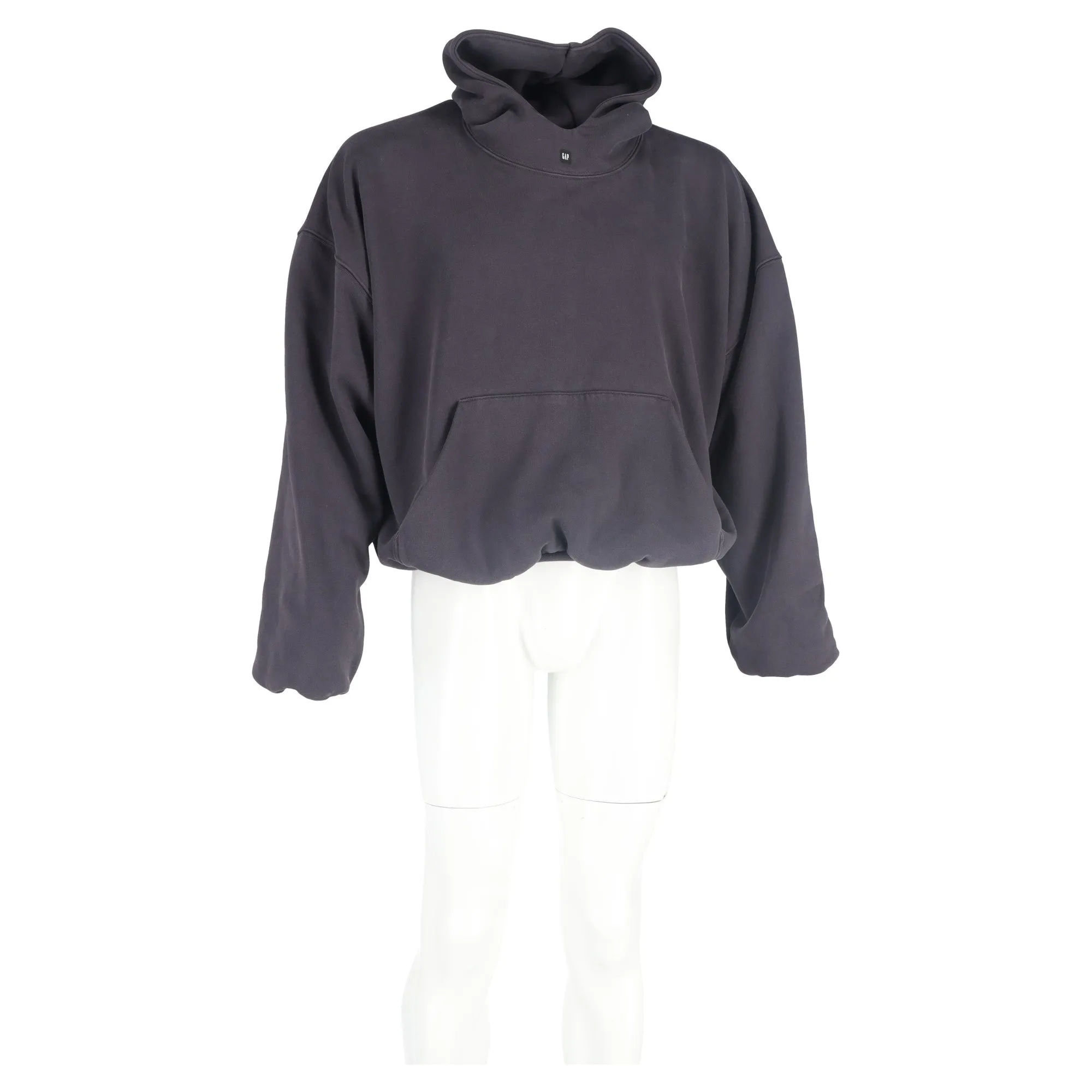 Yeezy x Gap Logo Hoodie in Grey Cotton