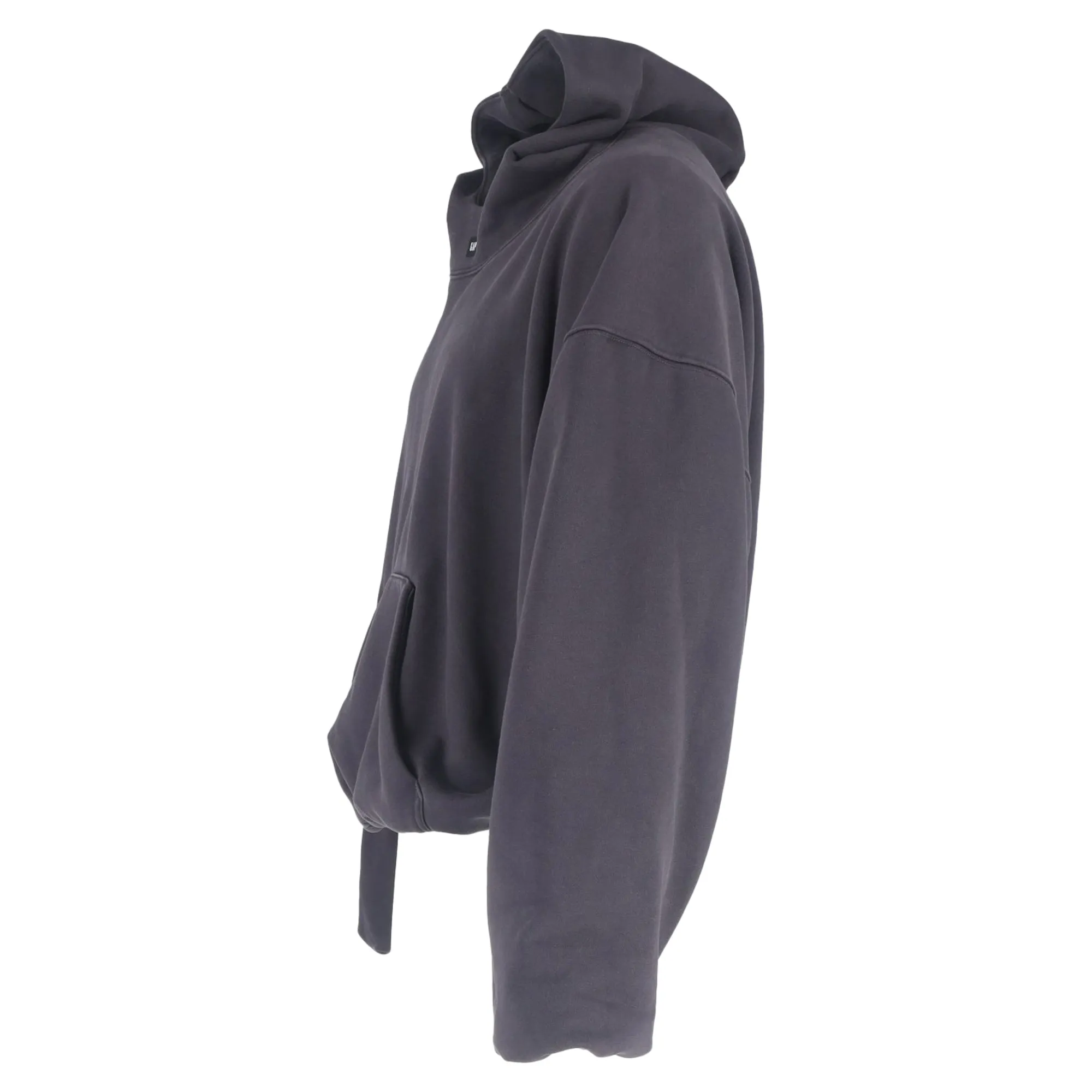 Yeezy x Gap Logo Hoodie in Grey Cotton