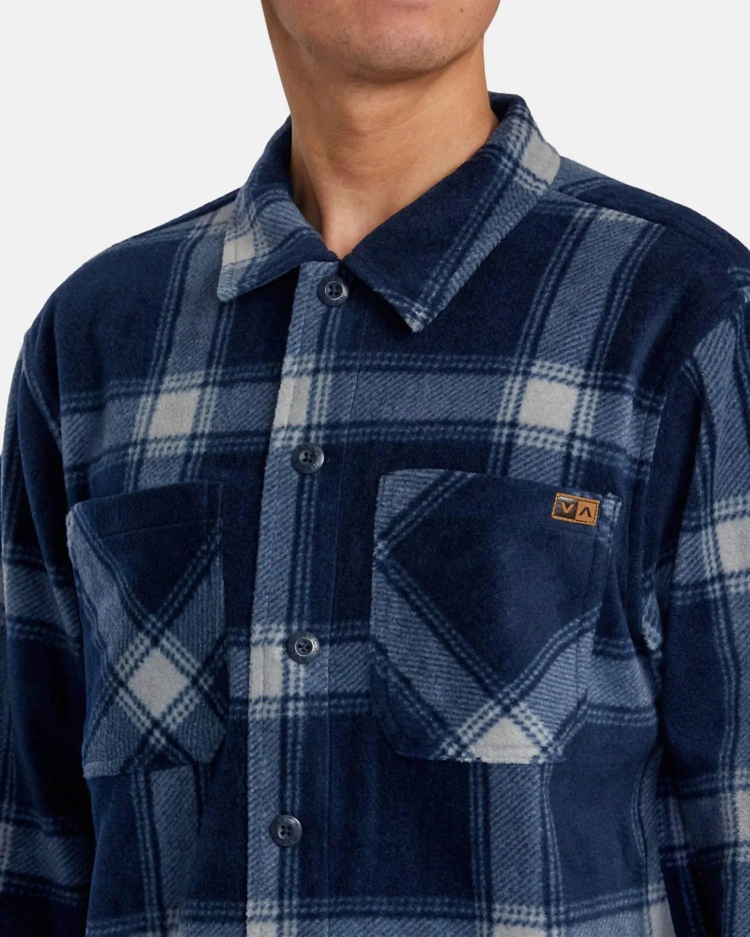 Yukon Fleece Shirt Jacke In Moody Blue