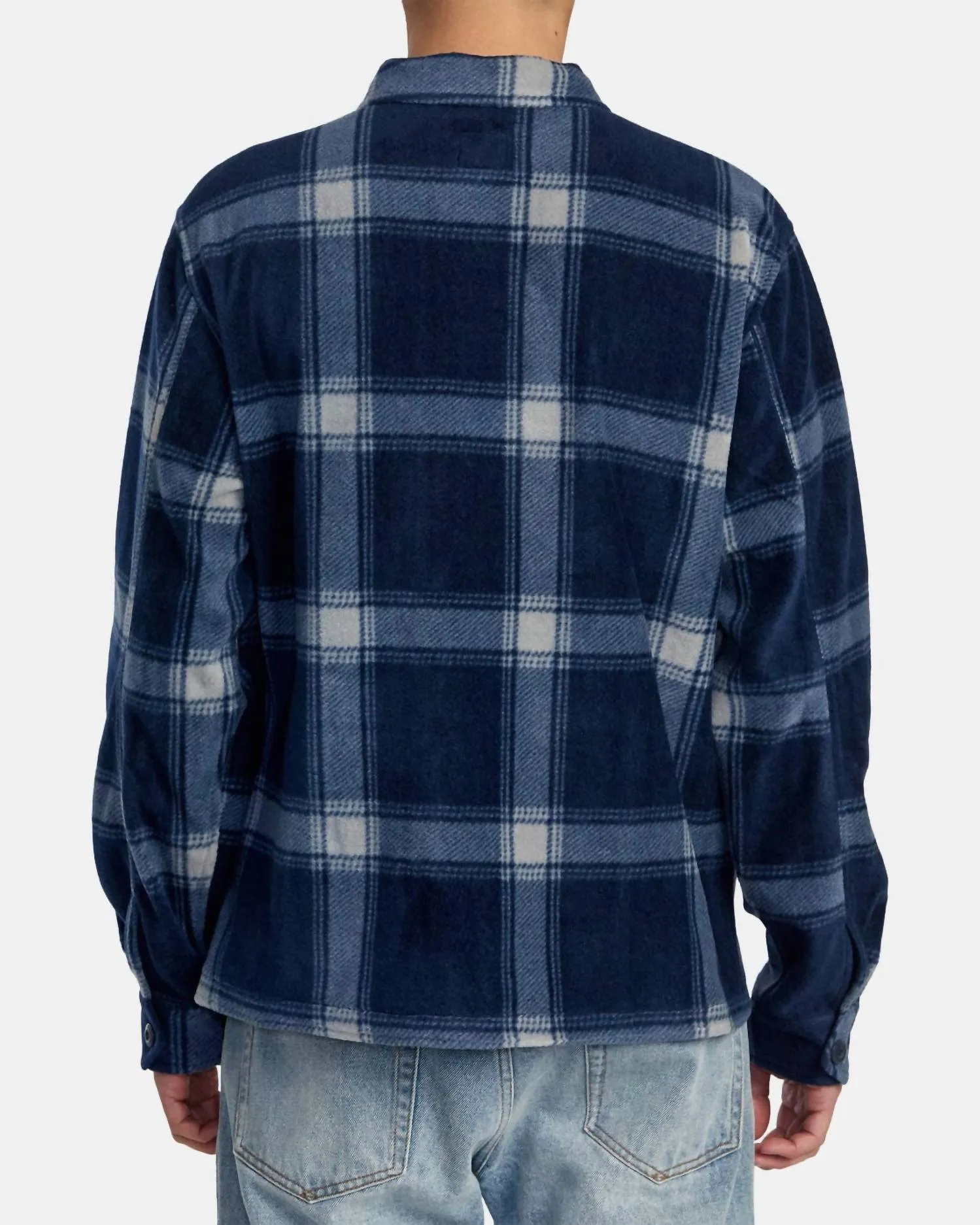 Yukon Fleece Shirt Jacke In Moody Blue