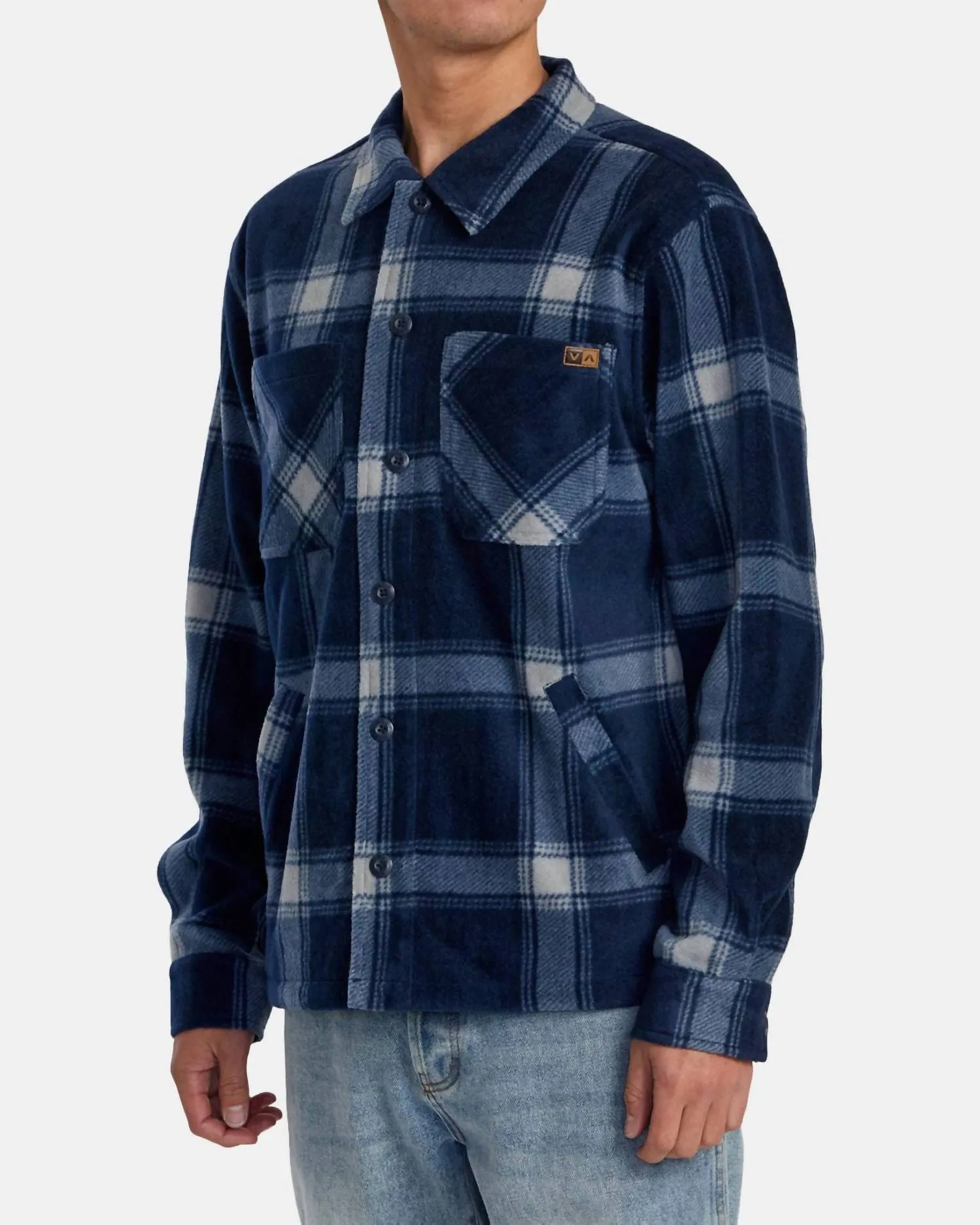 Yukon Fleece Shirt Jacke In Moody Blue